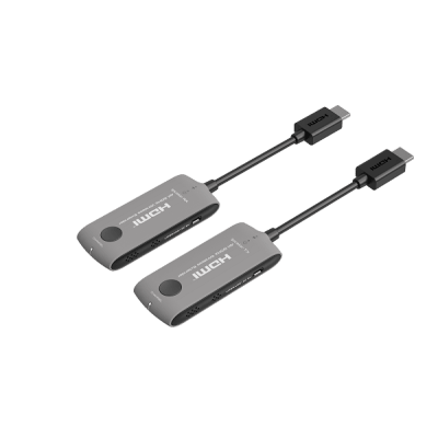 Extensor HDMI Inalambrico | 4K@60Hz | 20 Metros Distancia | HDMI 2.0 HDCP 2.2 | IEEE 802.11ax | 5GHz Band | Baja Latencia - Kompletum