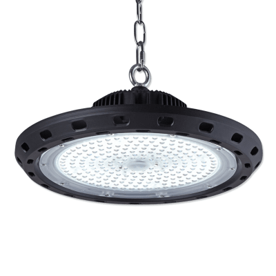 Campana Led Industrial UFO / 100 W / Suspendido / 85 - 265 V CA / Luz Fría 6500 K. - Kompletum
