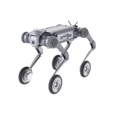 Perro Robot Biónico Para Inspección / Inteligencia Artificial / Reconocimiento De Humanos / Incluye 1 Control Remoto / Tareas Programadas / Cámara Integrada - Kompletum