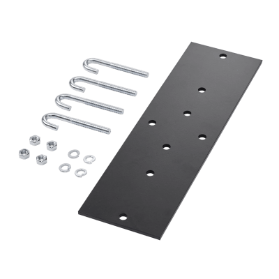 Accesorio de Soporte Final Para Escalerilla de 15 in de Ancho, de Acero, Color Negro - Kompletum