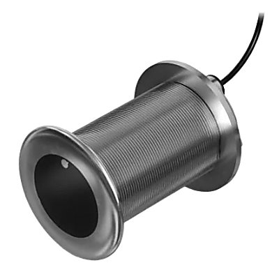 Sonda de Pesca CHIRP GT15M-THF / Banda Media 85-165 kHz / 600 W / Profundidad Máxima 365 m Agua Salada 580 m Agua Dulce / Ancho de Haz 24°-16° / Compatible con RapidReturn™ / Cable 15 m / Carcasa Acero Inoxidable - Kompletum