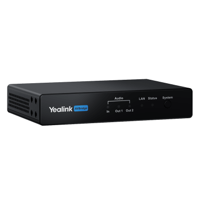 Caja de Audio AV-BRIDGE de Yealink con Procesamiento Profesional para Salas de Reuniones - Kompletum