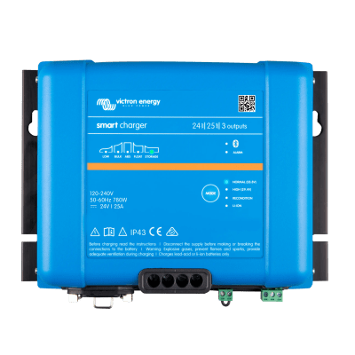 Phoenix Smart IP43 24/25 / Cargador de Baterías 24V, 25A / Para Ambientes Marinos y Terrestres. /  Para baterías de Plomo y Litio - Kompletum