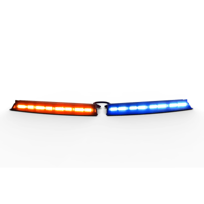 Visera Interior Universal Rojo/Azul con luces de penetración - Kompletum