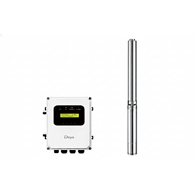 Bomba Solar Sumergible 3000W / Controlador Solar  AC/DC 136-264VAC /108-403VCD - Kompletum