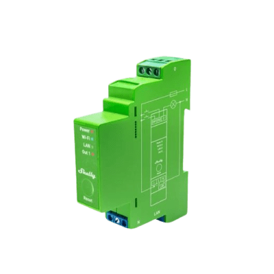 Relevador / Contacto Seco / Interruptor WIFI/ Industrial y residencial inteligente / Hasta 16A / Soporta Google y Alexa / Nube P2P y control Local / 1 canal y puerto ethernet - Kompletum