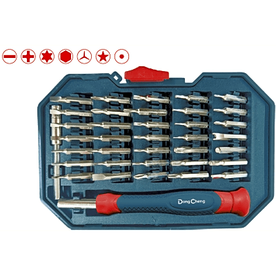 Juego de 37 Piezas de Desarmador de Precisión con Puntas - Kompletum