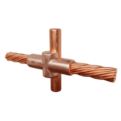 Molde para soldadura exotermica, costado de de varilla 5/8 in. a Cable de Paso 2/0 AWG - Kompletum