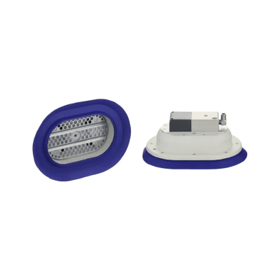 Pinza para Sacos PSSG / Generación de Vacío Integrada / Dimensiones 290x215 mm / Material NBR-60 Shore A / Capacidad de Elevación 15 kg / NFC-TAG / Rosca M6-HE / Componente Industrial - Kompletum