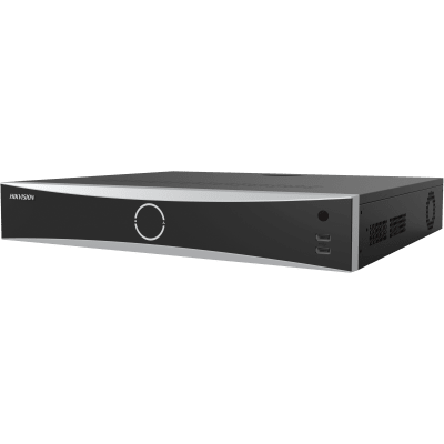 NVR 32 Megapíxel (8K) / 32 Canales IP / 16 Puertos PoE+ / ACUSENSE / ANPR / Conteo de Personas / Reconocimiento Facial / 4 Bahías de Disco Duro / Soporta POS / Alarmas I/O - Kompletum