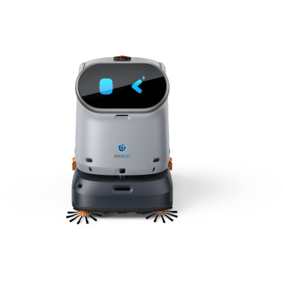 Robot de Limpieza Automático C40 / Modo de Limpieza Doble Barrido + Aspirado / Potencia de Succión 23500Pa / Tanque de Agua Limpia 16L / Tanque de Agua Sucia 14L / Batería LFP 25.6V 50Ah / Pantalla de Operación 11.6 Pulgadas / - Kompletum