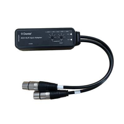 Extensor de Audio Dante® | 2CH XLR Input Adapter | Entrada XLR Balanceada/No Balanceada 2 Canales | Salida Digital Dante® 2CH | Latencia Configurable 1, 2 o 5 ms | Ancho de Banda 100M | Compatible con HDMI 1.4 | Protección ESD IEC 61000-4-2 - Kompletum