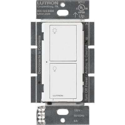 (Caseta Wireless) Interruptor Inteligente On/Off, No requiere cable neutro. 5A /120-277V - Kompletum