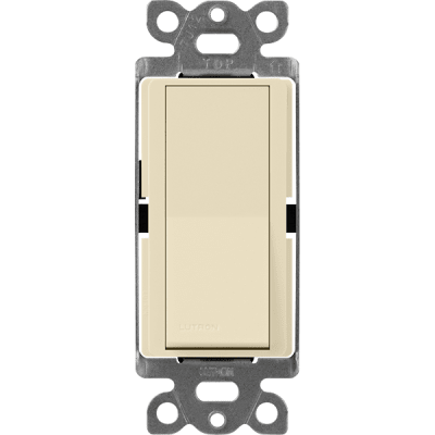 Interruptor Claro, 3 Hilos, 15A, Color Blanco - Kompletum