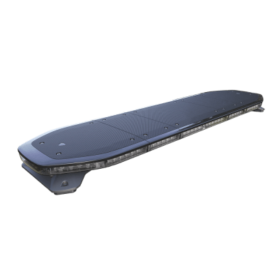 Barra de luces LED de 48", 216 LED, Dual Color, Programable, Rojo/Azul/Ámbar/Claro, Ideal para Equipar Unidades de Seguridad Publica con Domos Negros - Kompletum