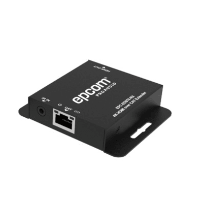 Receptor HDMI Extensor | Compatible con EPC-ED970-TX, EPC-SP914C70-TX y EPC-SP918C70-TX | Transmisión hasta 70 m en 1080p y 40 m en 4K30 | Soporte HDCP 1.4 y DVI 1.0 | Conexión CAT5E/CAT6 | Control IR Unidireccional | Puerto Loop HDMI - Kompletum
