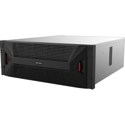 NVR 32 Megapixel (8K) / 256 canales IP / 30 Bahías de Disco Duro (600 TB) / 4 Puertos de Red / Soporta RAID con Hot Swap / ACUSENSE / ANPR - Kompletum