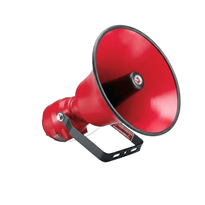 Altavoz de anunciamiento publico a prueba de explosiones AudioMaster®, 30W de Potencia, Listado UL y cUL para Clase I, División 1, Grupos B, C y D; Clase I, División 2, Grupo A, B, C y D; Clase II, División 2, Grupos F y G; Color - Kompletum