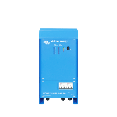 Skylla-TG 24/30 GMDSS / Cargador de Baterías para Ambientes Marinos 24 V, 30 A / Bancos de 250 a 350 Ah - Kompletum
