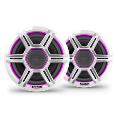 Altavoz Coaxial de 6.5 Pulgadas / Tecnología CURV® / 75 W RMS / IP66/IP67 / Iluminación LED CRGBW / Conector Resistente al Agua / Garantía de 3 Años - Kompletum