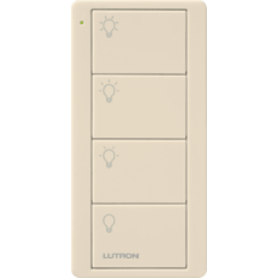 Control inalambrico Pico, 4 botones, ideal para generar 3 escenas y un apagado - Kompletum