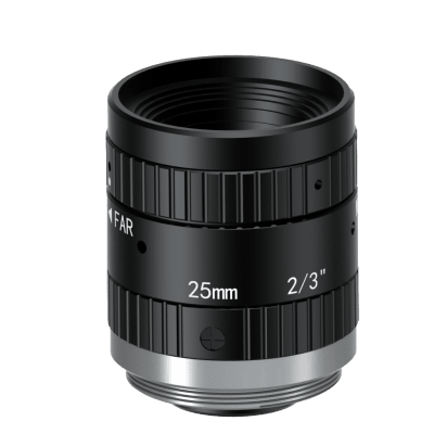 lente de  25mm, F1.8, 2/3", 5MP Lens, C-Mount - Kompletum