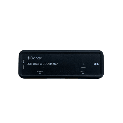 Extensor de Audio Dante® 2CH USB-C I/O Adapter | HDMI 1.4 | 4K@30Hz | Audio 7.1CH HD | USB-C | PoE | Dante® Controller | Latencia Configurable 1-5ms | ESD Protección IEC 61000-4-2 - Kompletum