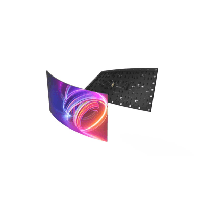 Modulo LED Flexible (Curvo) Pitch 1.8 mm / Encapsulado GOB / 320 x 160 mm / Resolución 172 x 86 / SMD / Protección IP30 - Kompletum