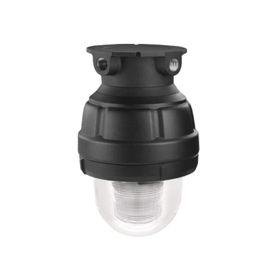 Luz de advertencia LED a prueba de explosión adecuado para su uso en Clase I, Div. I, Grupos C y D; Clase I, Div. 2, Grupos A, B, C y D; Clase II, Div. 1, Grupos E, F y G; Clase III, color Claro, 24VCD - Kompletum